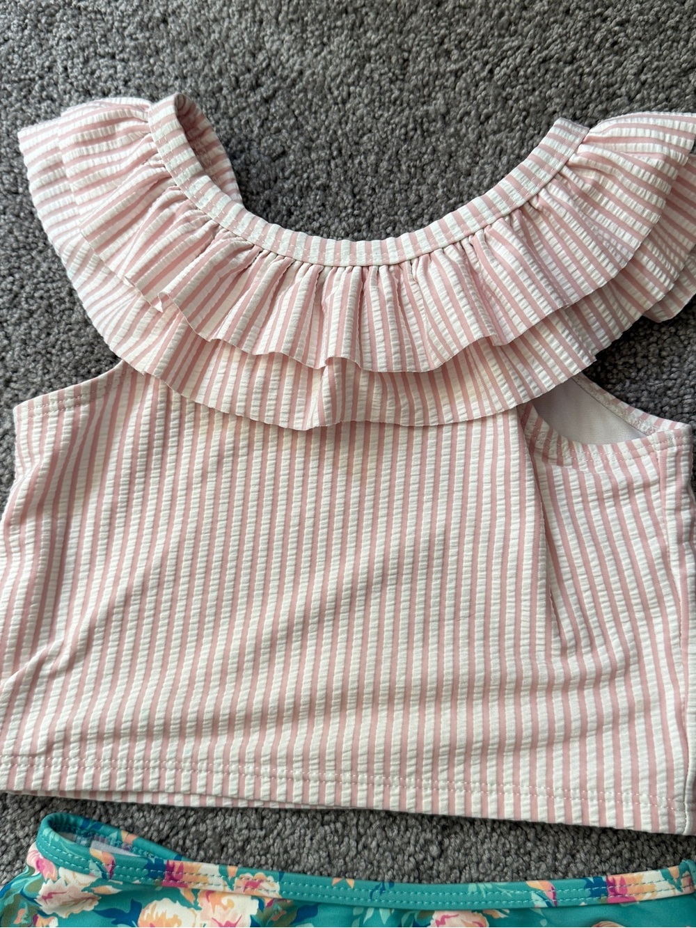Girls Ruffle Butts Two-Piece Bathing Suit - Picture 2 of 8